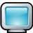 Computer Monitor Icon 48x48 png